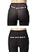 TLC Sport UK Women's Lightweight Sculpting Compression Waisted Yoga Trousers Pants Black