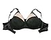 Aintle Black Bra With Pocket for Silicone Breast Crossdresser Mastectomy Prosthesis 40/90(Suitable for D+,E,E+ Cup)