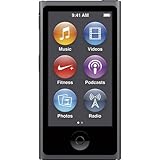 Apple iPod Nano 16GB Space Gray (8th Generation) MKN52LL/A (Renewed)
