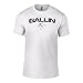 Prnnt, Basketball Ballin NBA, White t-shirt