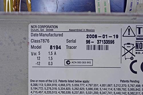 NCR RealScan Bi-optic POS Barcode Scale and Scanner 7876-8194 (Certified Refurbished)