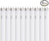 (Case of 10) F32T8/SPX65 DAYLIGHT Linear Fluorescent 32-Watt T8 FO32 865 Light Bulbs 48
