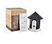 HappyHapi Ultrasonic Outdoor Anti Barking Deterrent - Bird House Shaped Sonic Bark Controller, Small Size, Household Training Tool, No Harm to Pets, Plant, Human