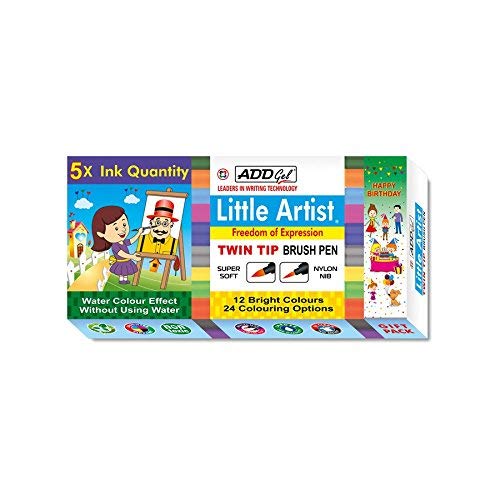 Add Gel Little Artist - Twin Tip Brush 