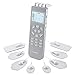 Naipo TENS and EMS Unit Electronic Pulse Massager Muscle Stimulator, FDA, Dual Channel,6 Massage Modes and 24 Experien, 20 Intensity Levels for Pain Relief Therapy with 10 Pads, LCD Screen, 3 AAA BAT