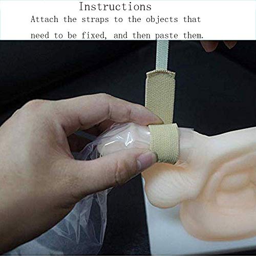 Urine Bag Bandage for Men,Anti-Slip Off Fixed Belt Incontinence Aid for Urinary Incontinence Patient Catheter Bag Strap Reusable (10 Pcs)