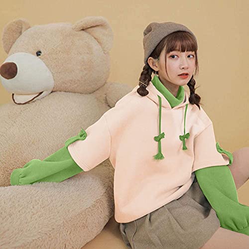 Brown Bear Hoodie Sweatshirts for Teen Girls Fashion Long Sleeve