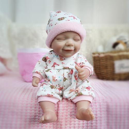 CHAREX Realistic Reborn Baby Dolls Full Body Silicone, 16 inch