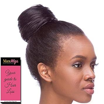 Amazon Com Draw String Swirl Hair Piece Color 1 Black Sepia