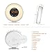 Sunrise Alarm Clock with FM Radio & Snooze Function For Adults & Kids,6 Nature Sounds for Heavy Sleepers,7 Changing Colors for Mood Light,10 Brightness for Night Light