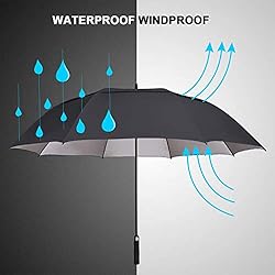 G4Free 54 inch Windproof Golf Umbrella UV