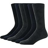 Gmark Men's Classic Variety Style Spring Anti-shrink Sport Socks Pack Of 6