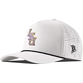 Branded Bills Officially Licensed NCAA x Curved 5-Panel Block College Collection PVC