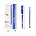 BBLIKE 32 Erasable Pens, 12 Erasable Pens + 20 Friction Refills – 0.5 mm – Blue