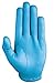 Callaway Golf Men's OptiColor Leather Glove, Light Blue, X-Large, Worn on Left Hand