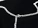 Butterfly Rhinestone Belly Chain Waist Body Chain/Waist Chain