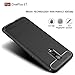 Sucnakp OnePlus 6T case, TPU Shock Absorption Technology Raised Bezels Protective Case Cover for OnePlus 6T Smartphone (Black)