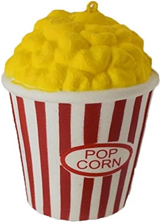 Coldtoy Cute Squishies, Slow Rising Soft Squishies, Charms Toy for Stress Relief and Time Killing, all kinds of Squishies, best for Kids Christmas gift (Pop Corn)
