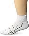 Balega Enduro Physical Training Quarter Socks for Men and Women (1 Pair) (2017 Model), White, X-Large