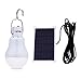 LightMe Solar Light Bulb Portable 140LM Solar Powered Led Bulb Lights Outdoor Solar Energy Lamp Lighting for Home Fishing Camping Emergency Tent Shed Chicken Coop
