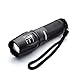 Juslink LED Flashlight, Max 900 Lumens Tactical Flashlight, Super Bright CREE XML T6 LED, 5 Modes, Adjustable Foucus Torch,Water Resistant,Metal Flash light