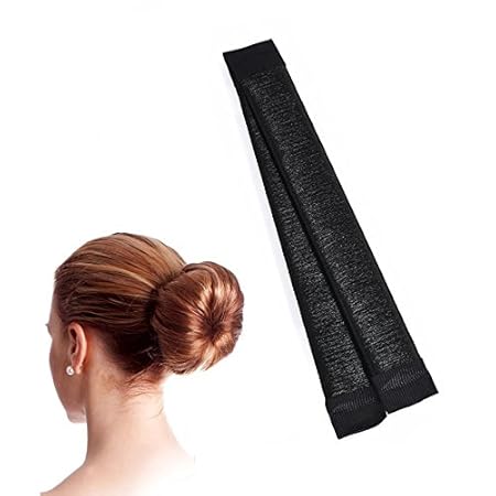 Quemu Women S Hair Donut Bun Maker French Twist Hairstyle Magic