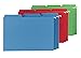 Smead FasTab Hanging File Folder, 1/3-Cut Built-in Tab, Legal Size, Assorted Primary Colors, 18 Count (64153)