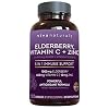 Viva Naturals Elderberry, Vitamin C, Zinc, Vitamin D3 5000 IU & Ginger – Antioxidant & Immune Support Supplement, 2…