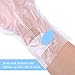 Bememo 200 Counts Paraffin Bath Liners, Hand and Foot Liners, Plastic Clear Gloves Paraffin Bath Wax Therapy Bags