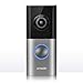 Zmodo Greet Pro Smart Video Doorbell, 1080p Security Camera w/ 180 Degree Viewing Angle, Works with Alexa (Echo Show/Fire TV)