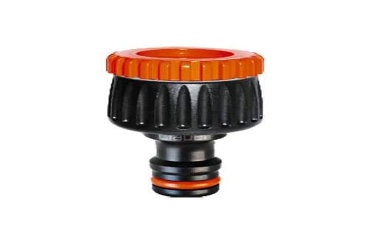 Claber 3/4 Inches / 19 mm Hose Connector with 1/2 Inches / 13 mm Adaptor