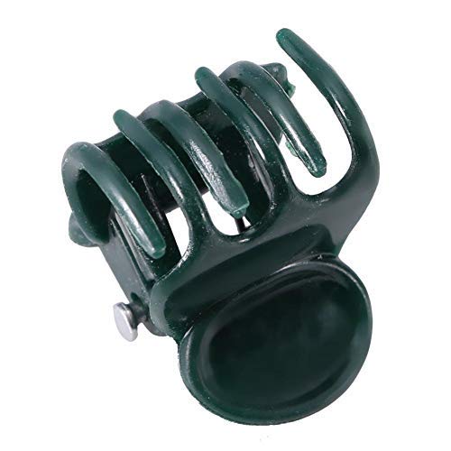 Fdit 100 Pieces Plastic Gardening Plant Gripper Clips for Supporting or Straightening Plant Stems Garden Tomato Plant Support Clips