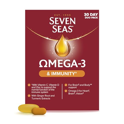 Omega-3 Fish Oil Immunity, 60 Tablets