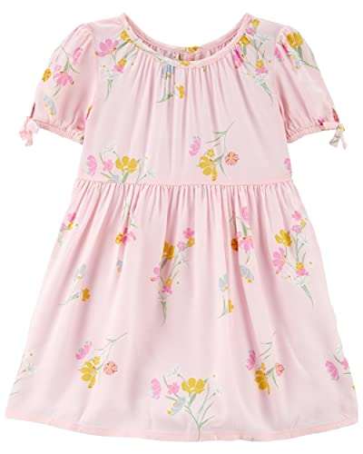 OshKosh B'Gosh Girls' Dress, Pink Floral Print, 10