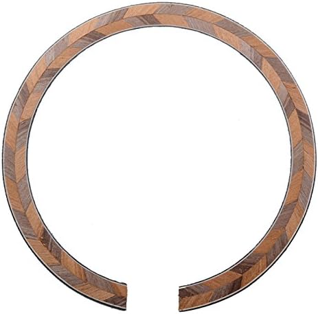Acoustic Guitar Maple and Rosewood Soundhole Rosette Inlay Guitar Body Project Parts,MusicOne