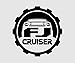 Fj Cruiser Cap Decals 5in Trd Racing Vinyl Decal Die Cut Sticker (Black)