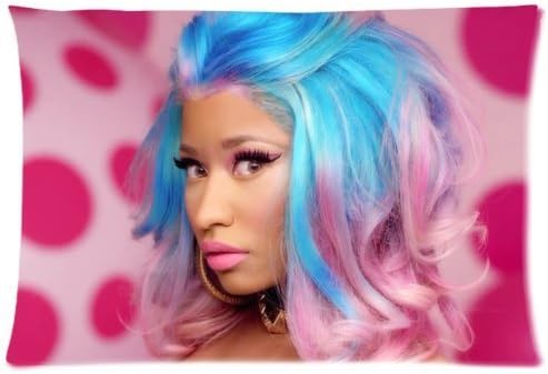 nicki minaj Zippered Pillow Cases Cover Cushion Case 20x30 (Two sides)