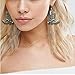 RechicGu Vintage Gold Western West Cowgirl Texas Boots Spur Dangle Drop Earrings Rodeo Boho Fancy Dress Costume