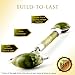 Gendra Jade Roller For Face | Face Massager 100 Real Natural Jade Roller | Face Roller For Eye, Neck, Body | Face Anti Aging Massager For Wrinkles, Puffiness, Lymph Drainage | Noiseless Jade Roller