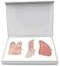 KONA Premium Gua Sha Massage Tool Set (3 Pack) - All Natural Handmade Rose Quartz Guasha Board - Spa, Acupuncture, Therapy, Trigger Point Treatment, Scraping Stone Kit