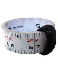Fastcap autoadhesiva 16 'cinta métrica Reversible Izquierdo O Derecho Lectura, estándar