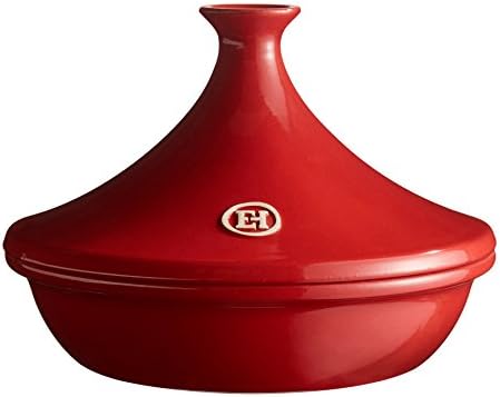 Emile Henry Eh349532 Tajine Céramique Rouge Grand Cru 3,5L Ø32 cm