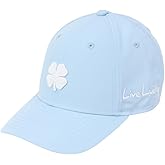 Black Clover, Women's, Hollywood 17 Adjustable Hat, Cerulean Blue Hat/3D White Clover, One Size