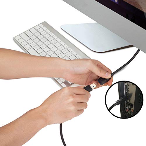 USB 3.0 Extension Cable 3 Feet,Ruaeoda SuperSpeed Type A Male to Female Extension USB Cable for Phone Charging, Playstation,Xbox,USB Flash Drive, Card Reader,Hard,Drive,Keyboard,Camera,Printer - Thumbnail 4
