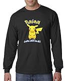 New Way 562 - Unisex Long-Sleeve T-Shirt Pokemon GO Gotta Catch 'Em All Pikachu
