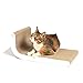 4CLAWS Incline Scratching Pad (White) - Basics Collection Cat Scratcher