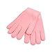 uxcell 1 Pair Elbow Gel Cover Sleeves Gloves Cracked Dry Skin Hand Care Soft Spa Moisturizing Exfoliating Stretchy Pink Gift Packs