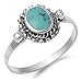 CHOOSE YOUR COLOR Sterling Silver Nugget Ring