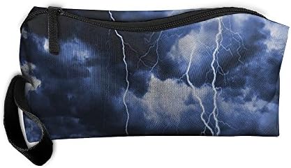 New Sale Lake House Majestic Sky View With Huge Rain Clouds All Over The Sea And Vibrant Storm Rays Travel&amp;home Portable Make-up Receive Bag Storage Bag Buggy Bag