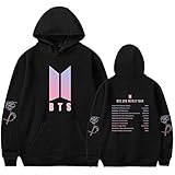 Xllife Kpop BTS Love Yourself 2018 World Tour Hoodie Suga V Jimin Jacket Sweater